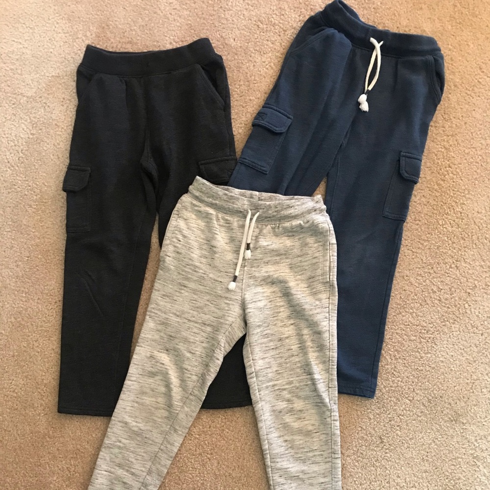 3 pairs, size 7, boys jogger